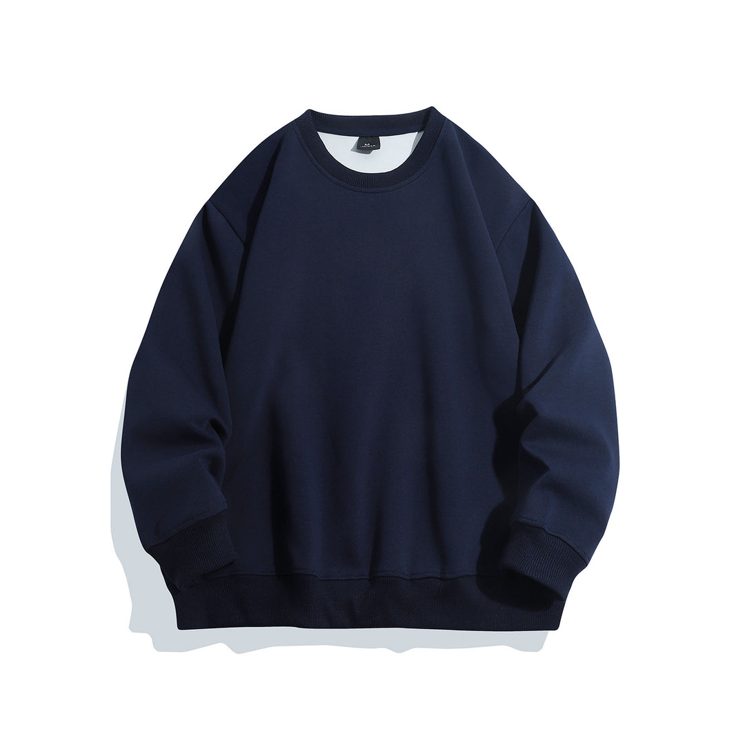 Men's Oversized Crew Neck Sweatshirt with Deep Fit, Raglan Sleeves, and Ribbed Cuffs Mune Fashion