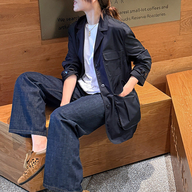 Women Stylish Utility Jacket with Practical Pockets Mune Fashion