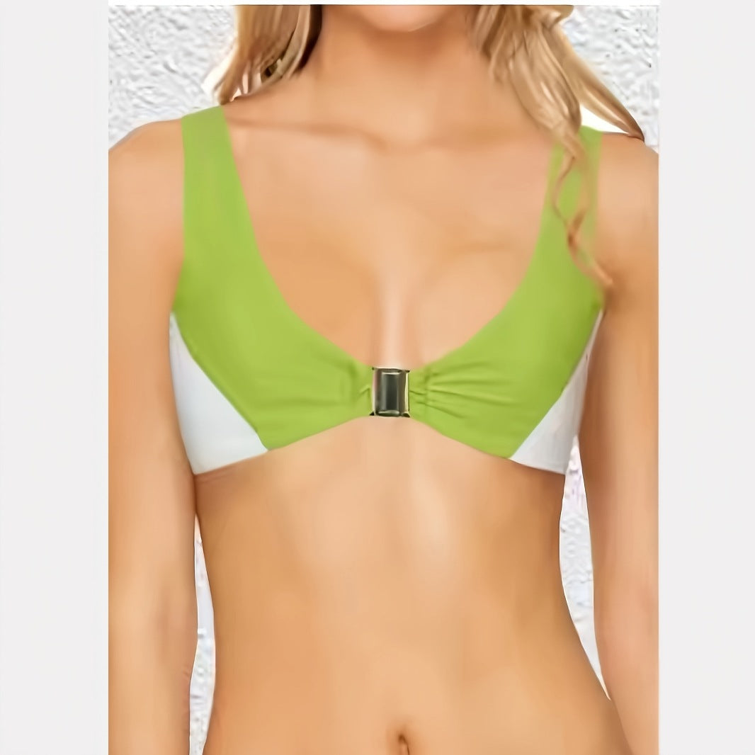 Women's bikinis with deep V-neck and narrow straps Mune Fashion