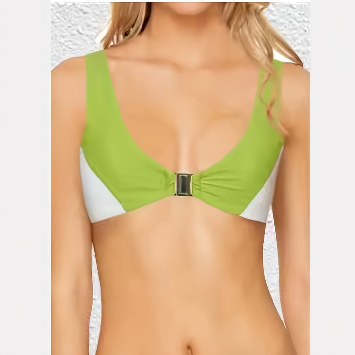 Women's bikinis with deep V-neck and narrow straps Mune Fashion