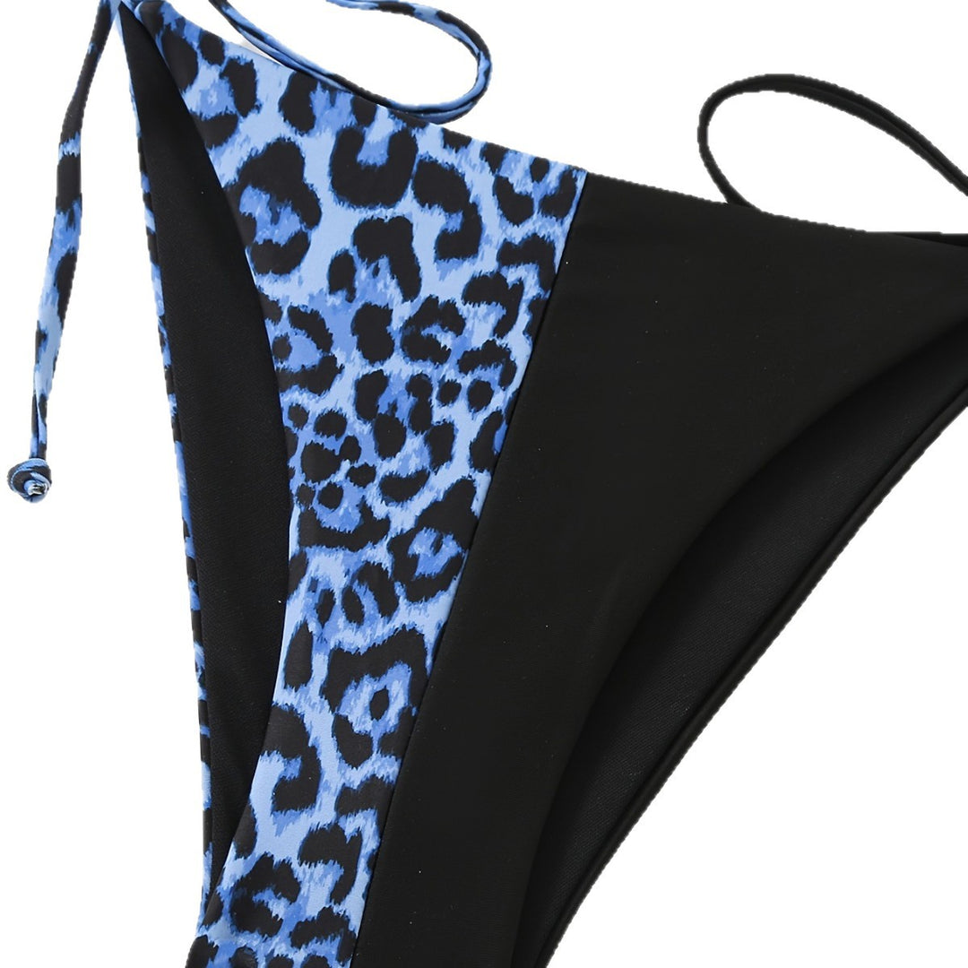 Women Triangle Bikini with sophisticated animal print Mune Fashion