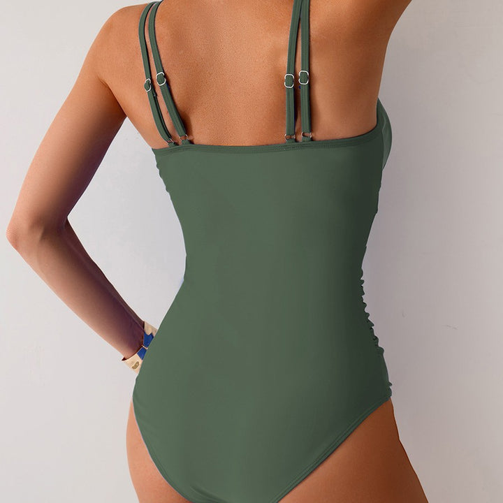 Women's elegant swimsuit with transparent mesh details Mune Fashion