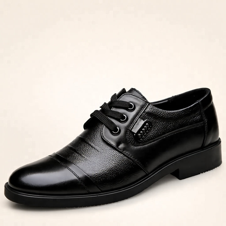 Men Classic Leather Lace-up Shoes Mune Fashion