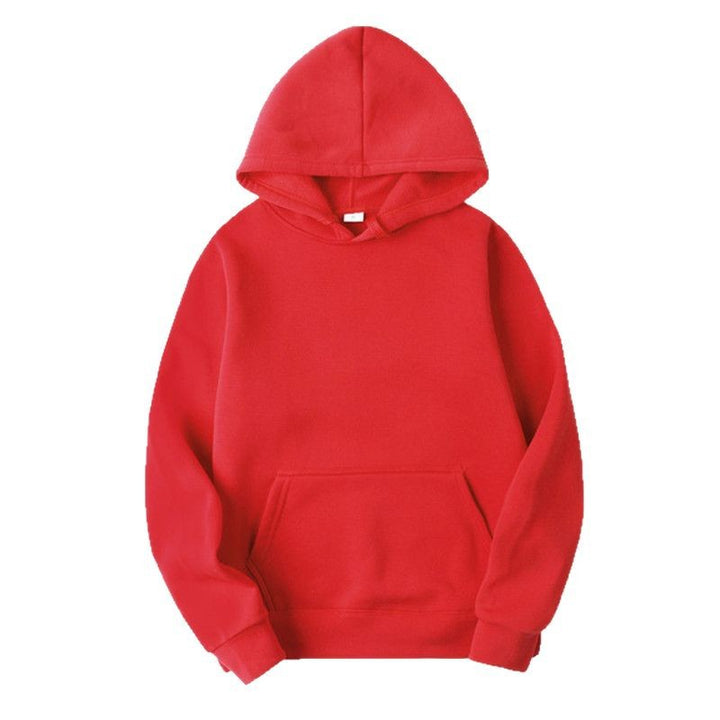 Unisex minimalist hoodie without zipper with brushed French terry on the inside and integrated kangaroo pocket Mune Fashion