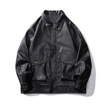 Men's overshirt field jacket in utility style with flap pockets and shirt collar Mune Fashion