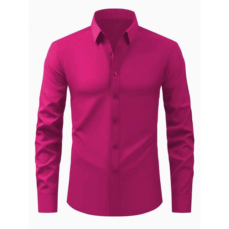 Men's long-sleeved shirt with innovative cut and modern design Mune Fashion