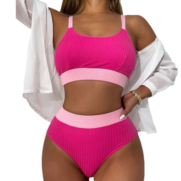 Women's bikini set with ribbed structure Mune Fashion