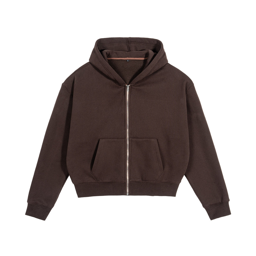 Unisex Hooded Sweat Jacket with Full Zip and Kangaroo Pocket Mune Fashion