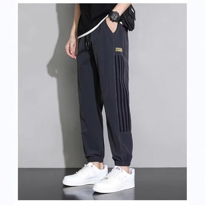 Women's Sporty Training Pants with Side Stripes Mune Fashion