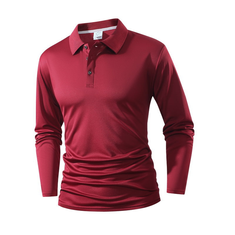 Men's Long Sleeve Polo Shirt Mune Fashion
