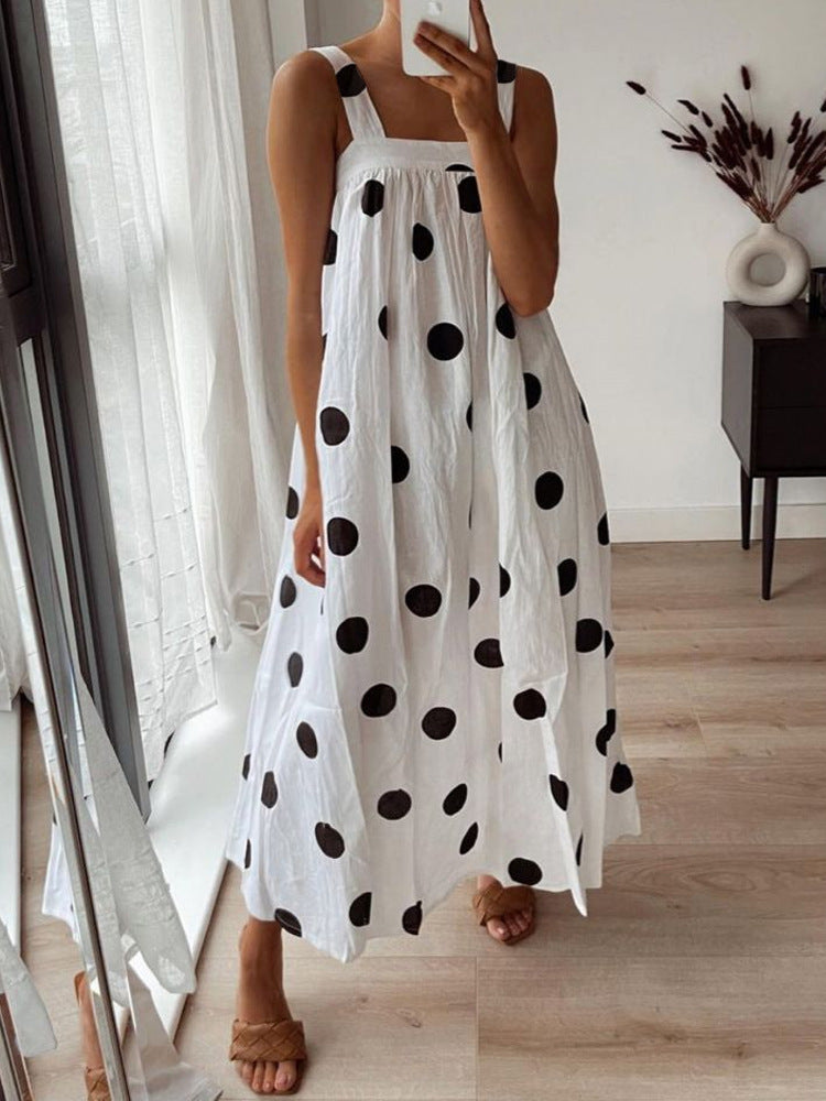 Ladies maxi dress with floral pattern and airy fit Mune Fashion