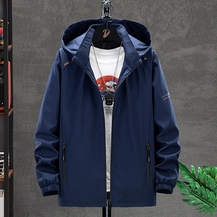 Men's Waterproof Leisure Jacket Mune Fashion