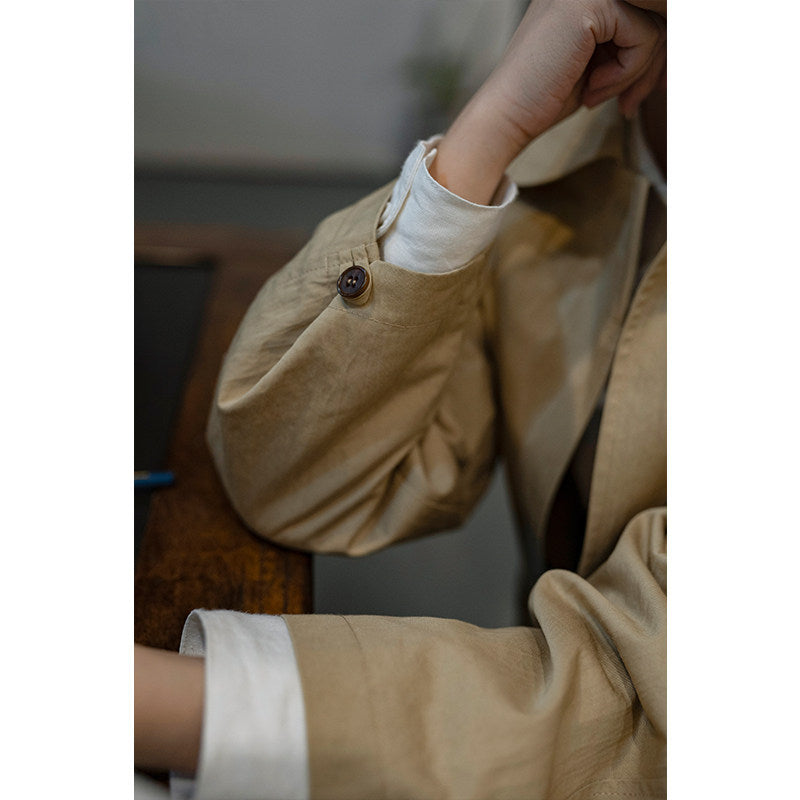 Women's Elegant Transitional Jacket with Modern Accents Drune