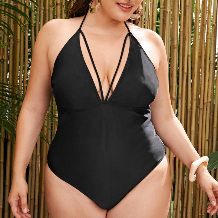 Women's swimwear with deep V-neckline and trendy cut-outs Mune Fashion