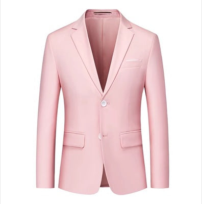 Men's slim-fit blazer with narrow silhouette, stretch content, and flap pockets Mune Fashion