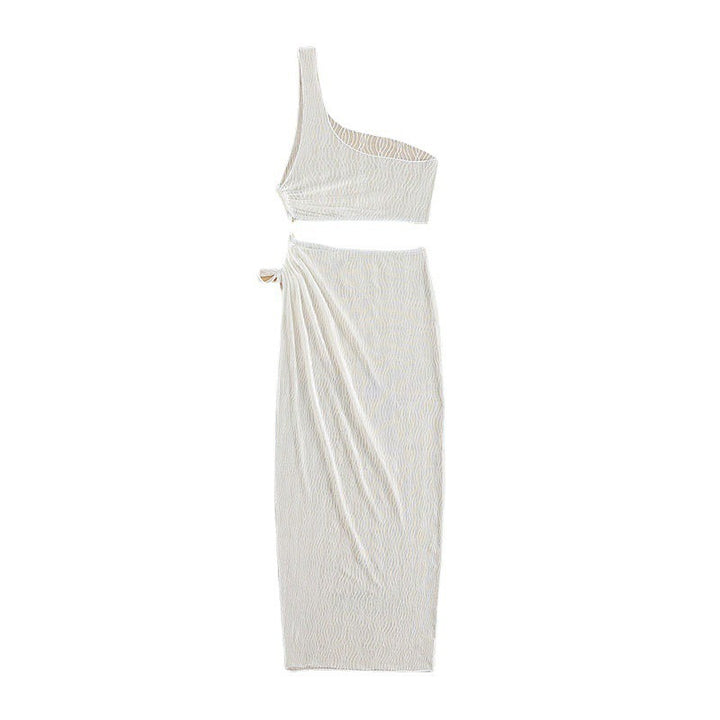 Ladies asymmetrical two-piece set Mune Fashion