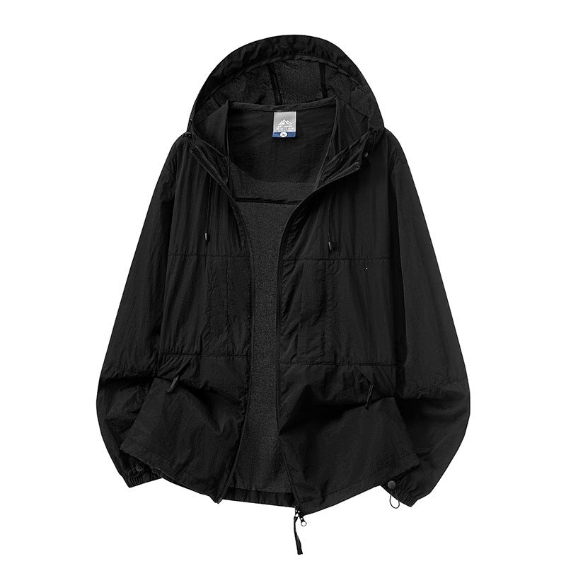 Men's Lightweight Outdoor Windbreaker with Hood Mune Fashion