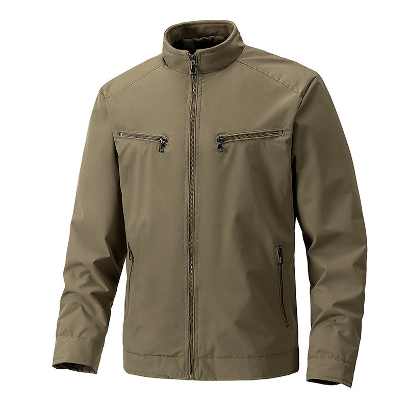 Men's outdoor jacket with high collar Mune Fashion