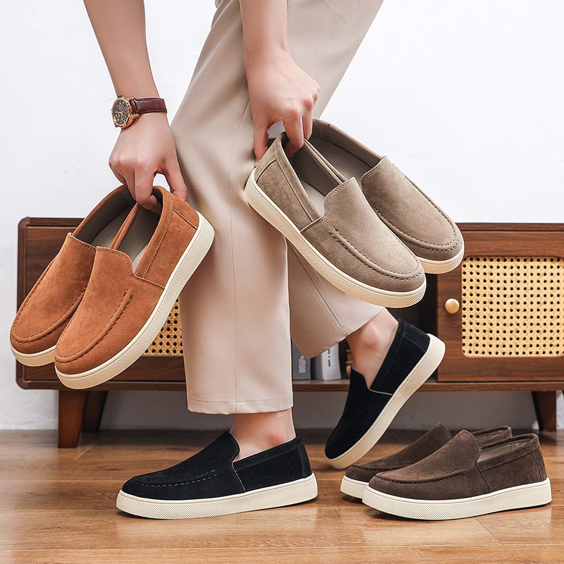 Men's Comfortable Suede Slippers Mune Fashion