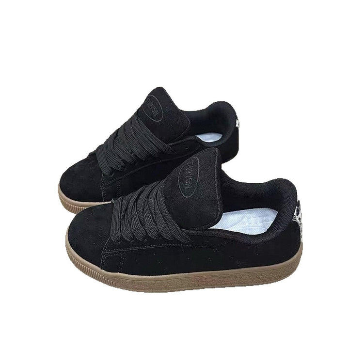 Women's sporty sneakers made of high-quality suede with non-slip sole Mune Fashion