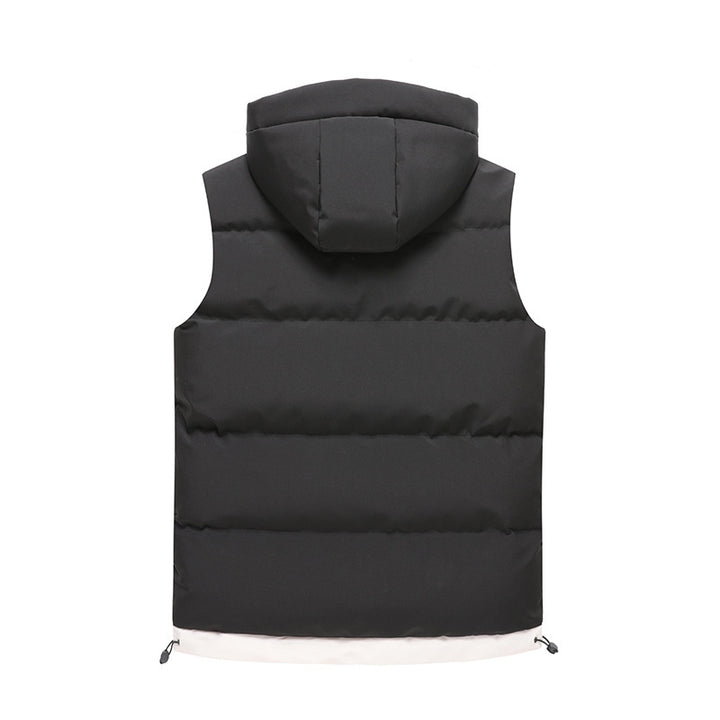 Women Fashionable Padded Vest with Hood Mune Fashion 1787711138
