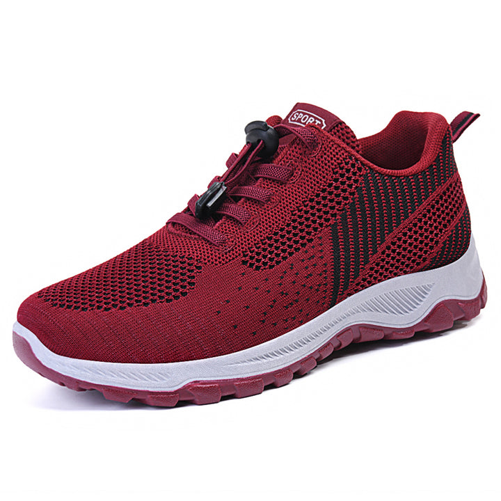 Men's breathable knitted running shoe with shock-absorbing EVA sole Mune Fashion