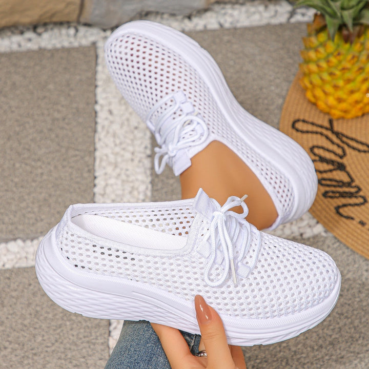 Women's breathable sneakers with elastic upper material and comfortable sole Mune Fashion