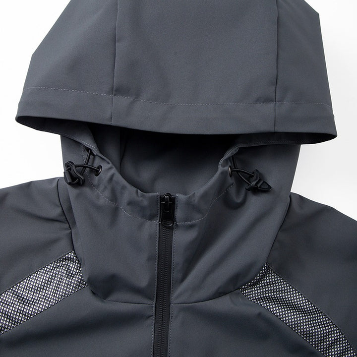 Men's Breathable Sports Jacket with Hood Mune Fashion