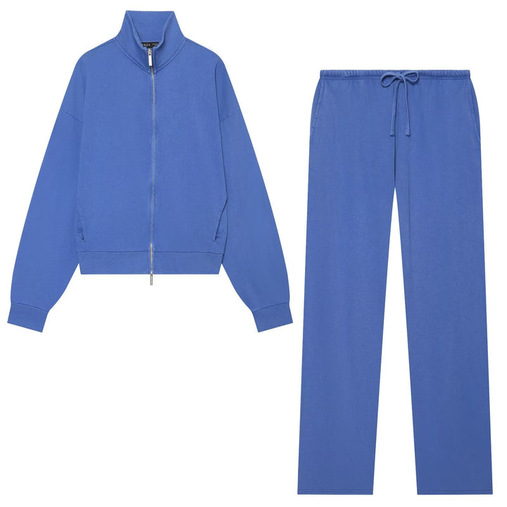 Women's Loose Lounge Pants with Drawstring Waistband and Straight Leg Mune Fashion