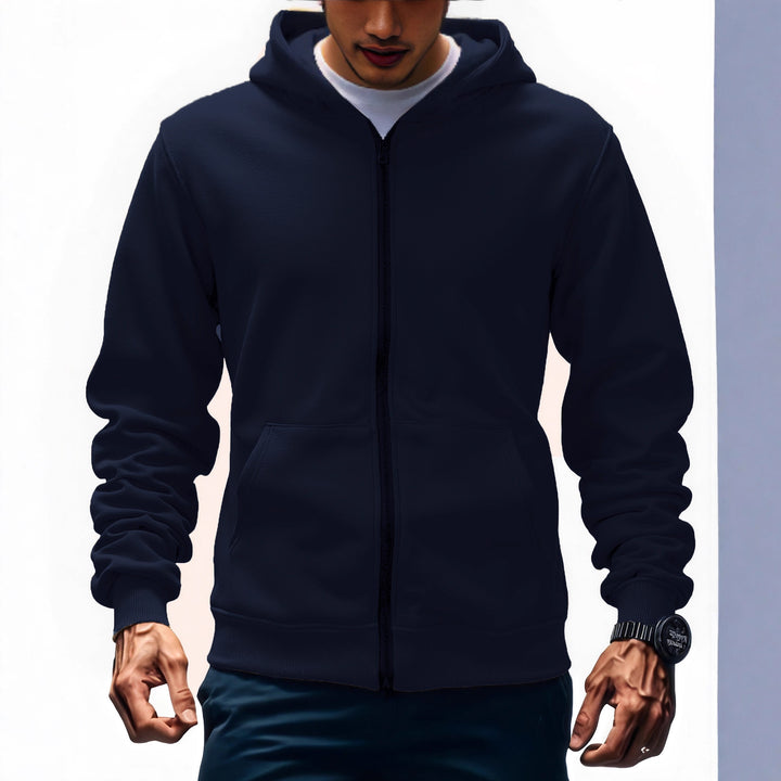 Men's Fashion Hooded Jacket with Practical Pockets Mune Fashion