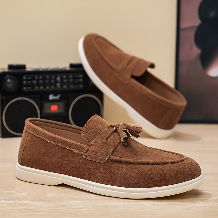 Men's Elegant Moccasins with Tassels Mune Fashion