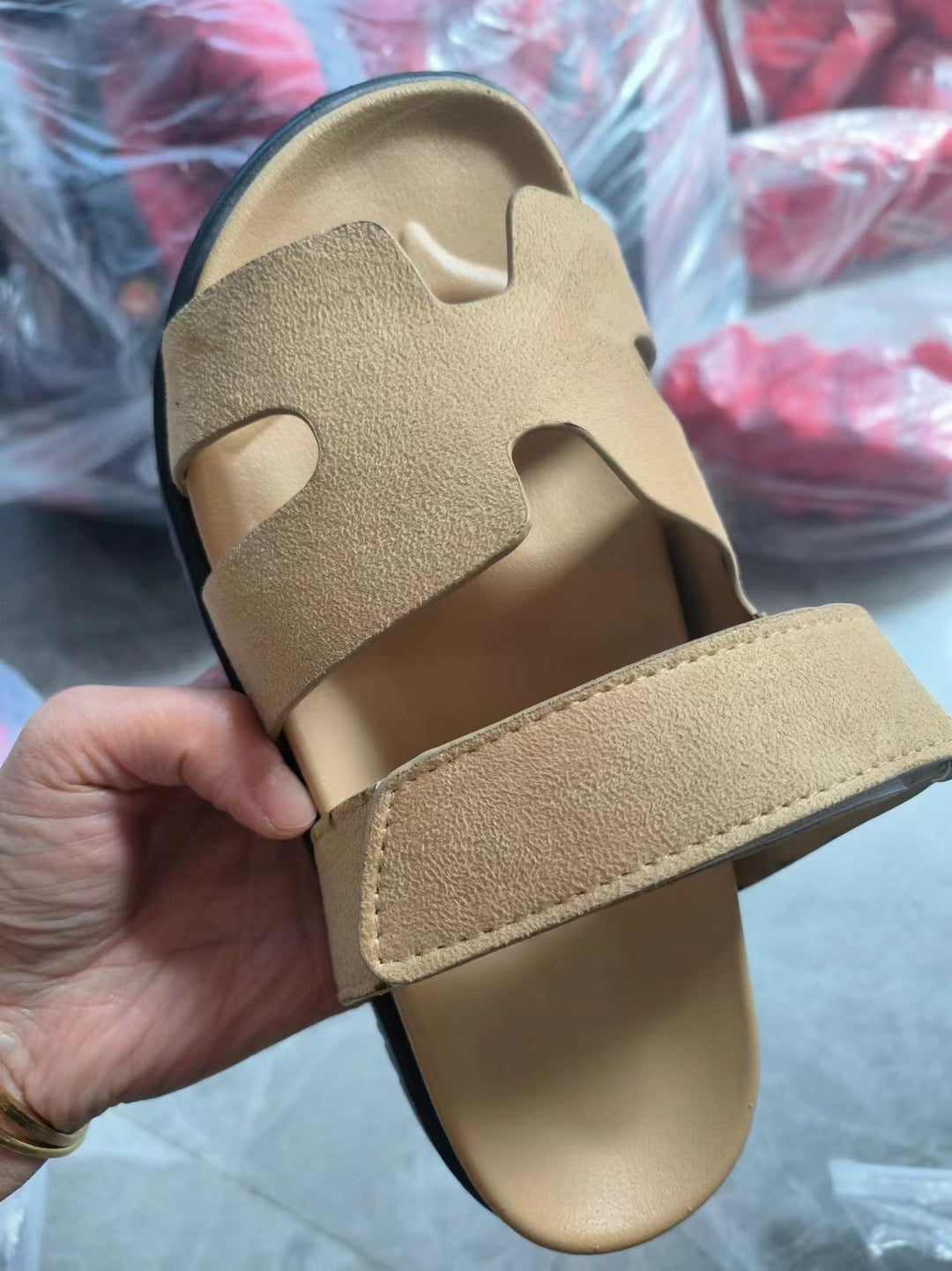 Men's Footbed Sandals Mune Fashion