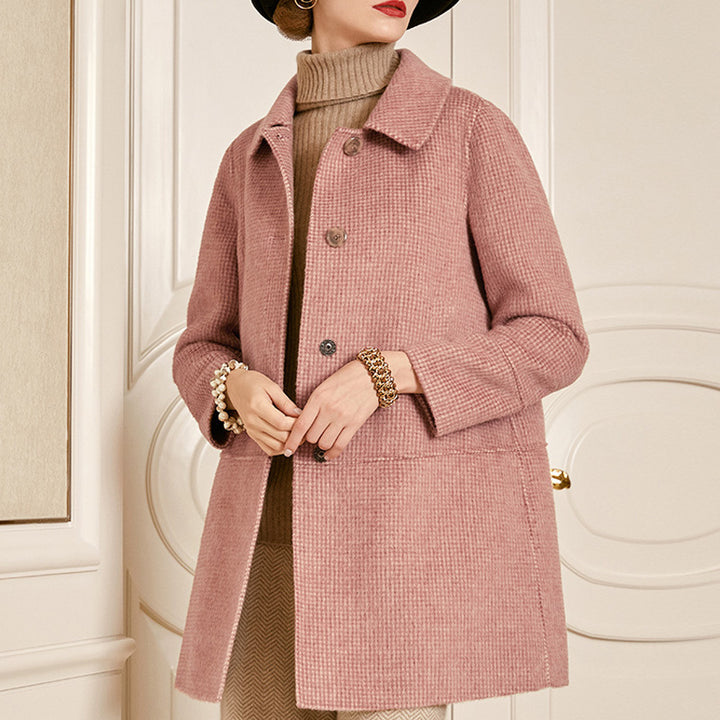 Women's timeless Boucle Coat Mune Fashion