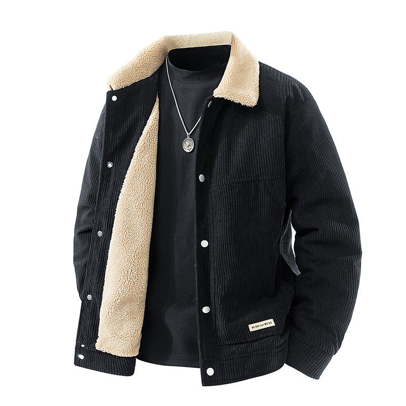 Men's Warm Cord Jacket Mune Fashion