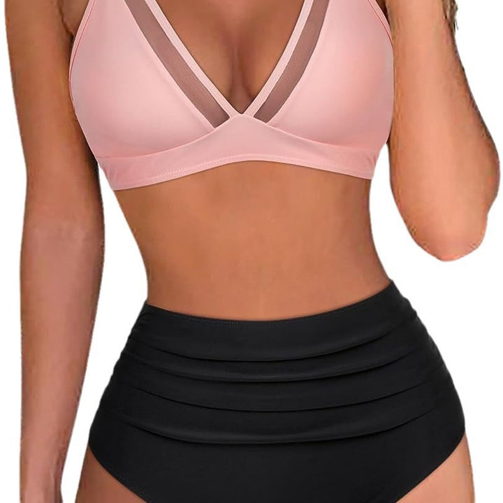 Women's sporty bikini set with breathable mesh cut-out Mune Fashion