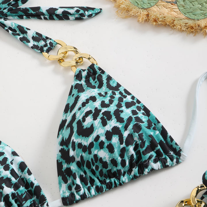 Women's bikini set with elegant chain accents Mune Fashion