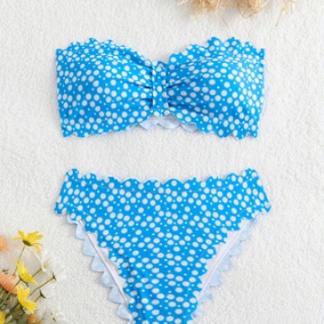 Women's Bikini Set with Floral Pattern Mune Fashion