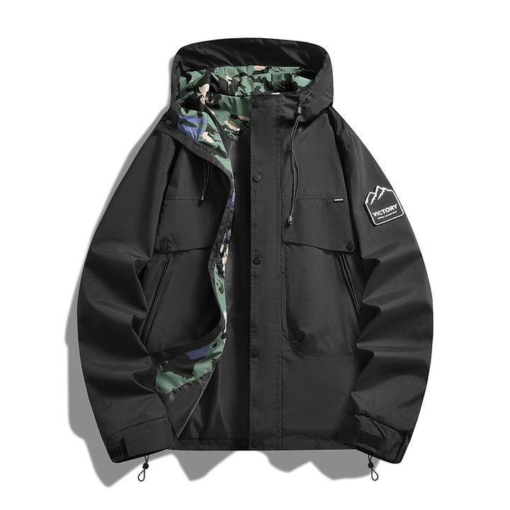 Men's Waterproof Leisure Jacket Mune Fashion