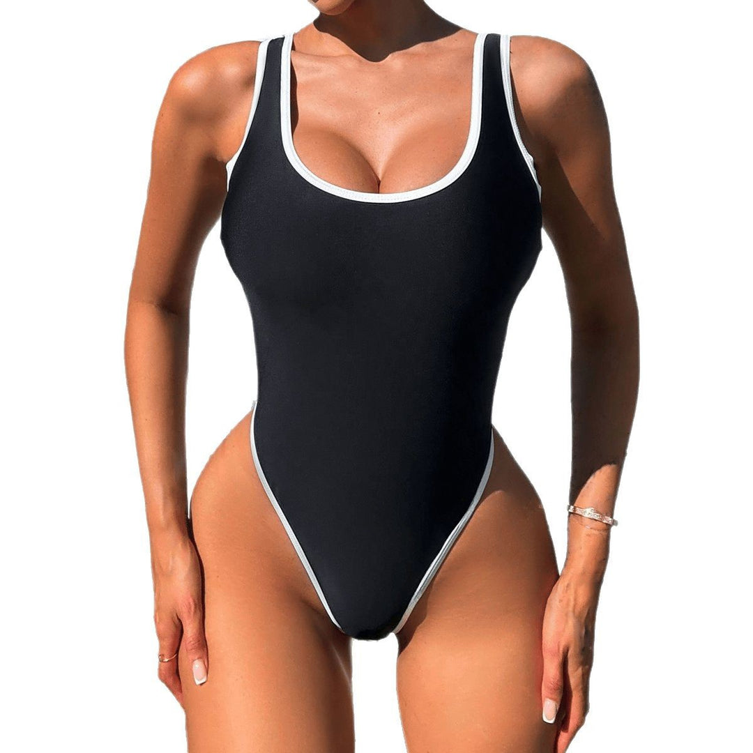 Women Vintage Sporty Swimsuit Mune Fashion