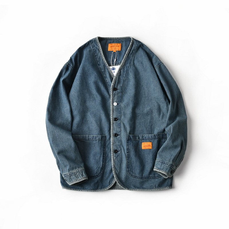 Men's Denim Work Jacket Mune Fashion