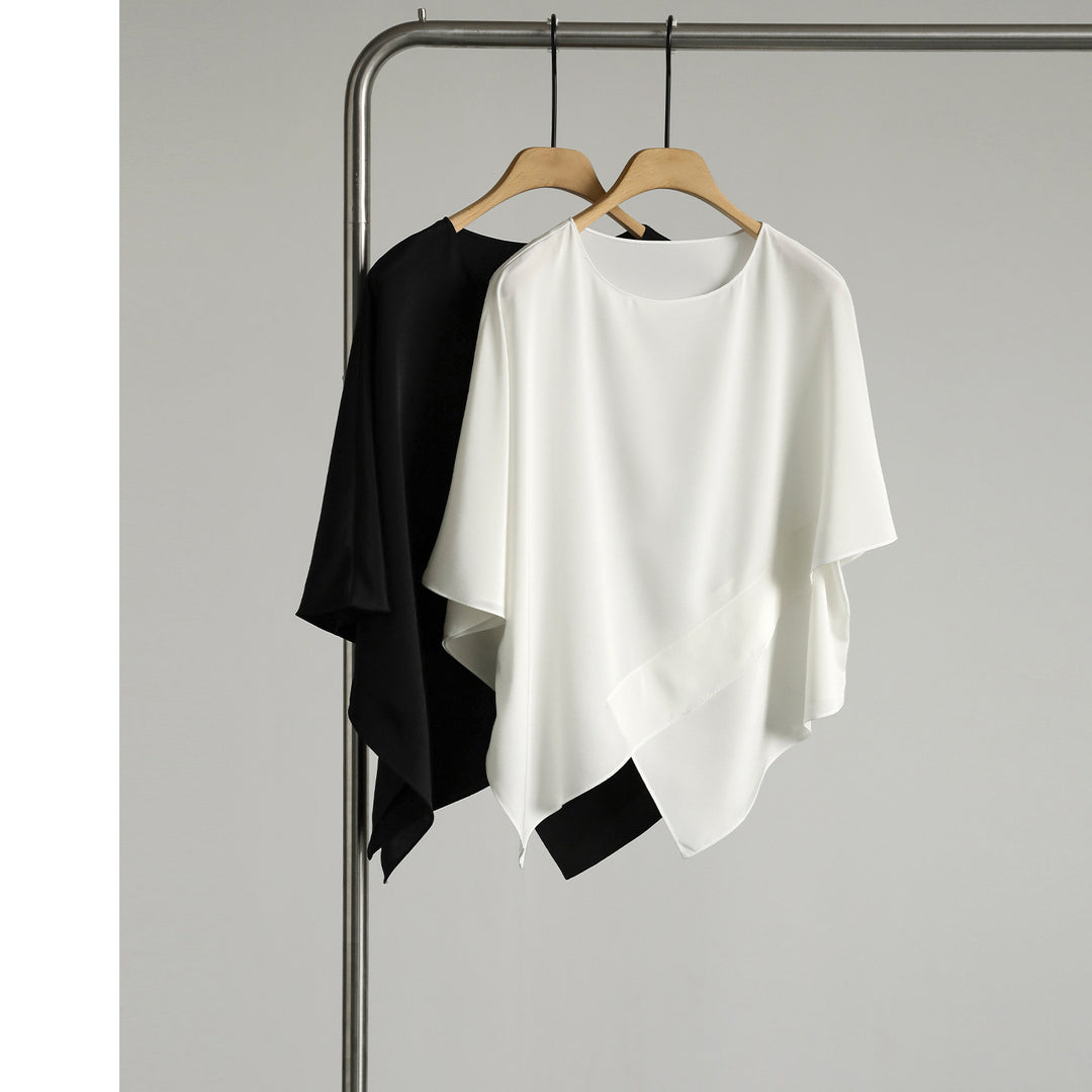 Women Stylish Wrap Blouse Mune Fashion
