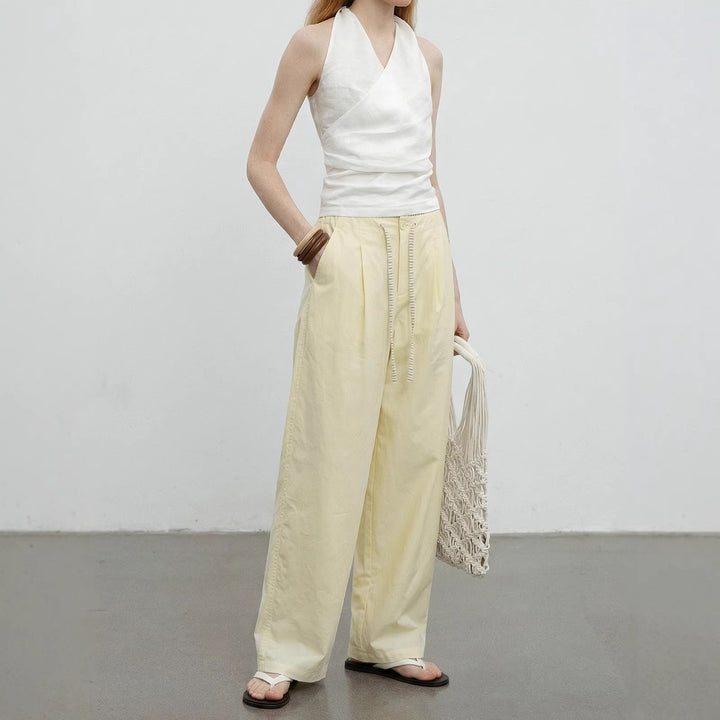Damen Lockere Baumwollhose Mune Fashion