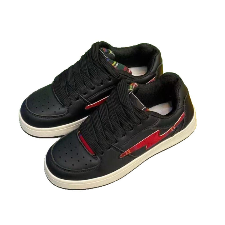 Women Sporty Low-Top Sneakers with Breathable Mesh Upper and Cushioning Sole Mune Fashion