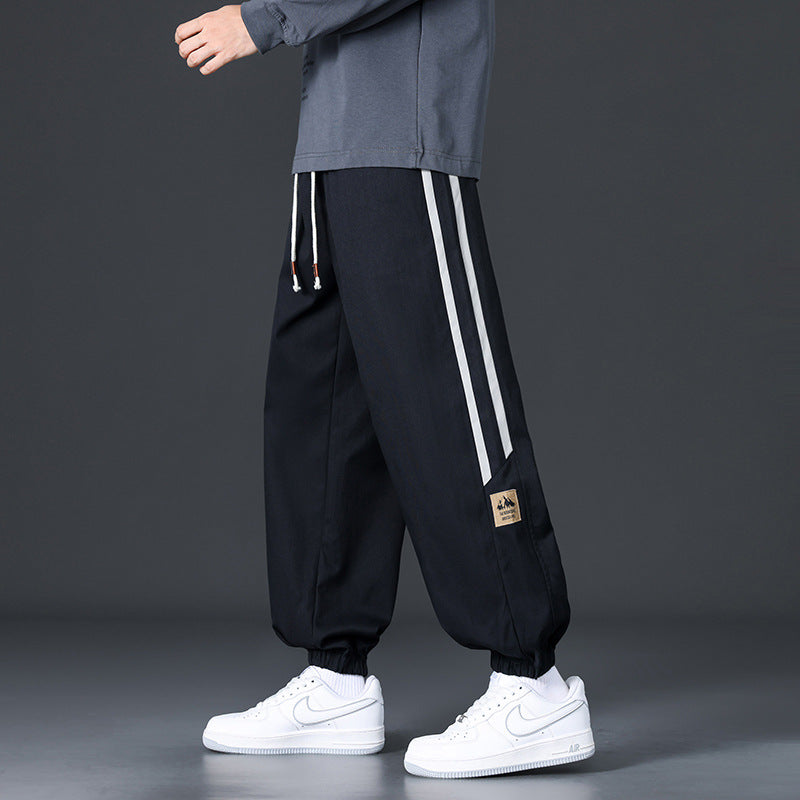 Men's Fashion Casual Pants with Side Stripes