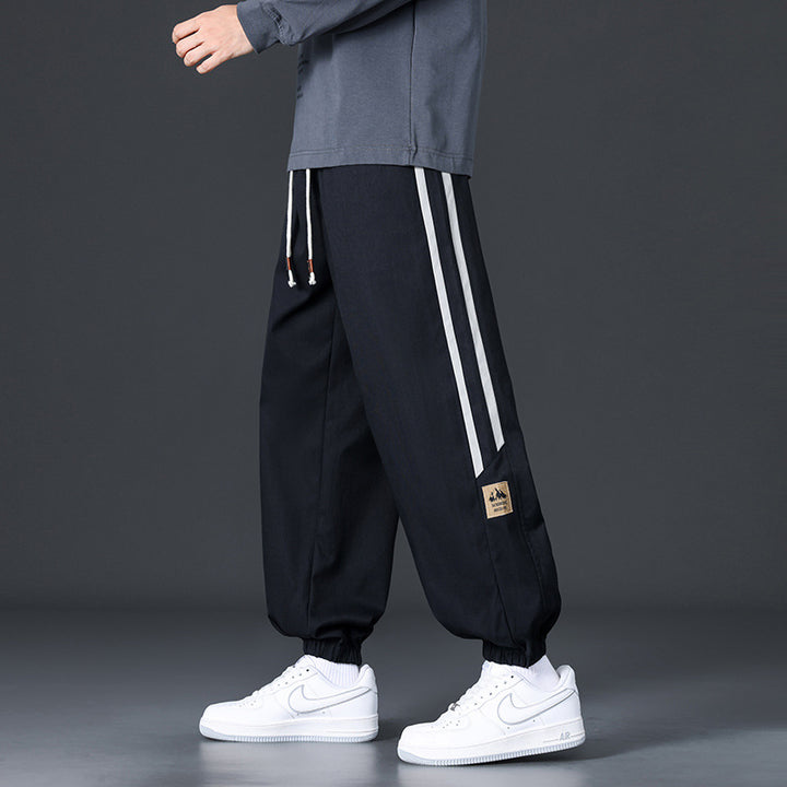Men's Fashion Casual Pants with Side Stripes