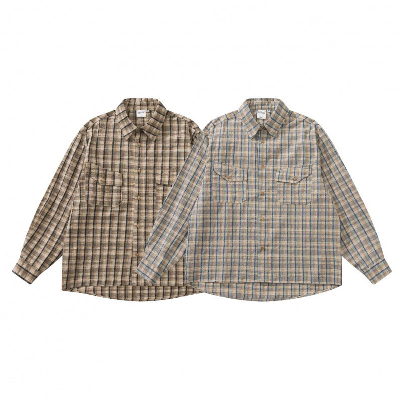 Unisex Boxy Overshirt made of cotton-linen blend with patch chest pockets Mune Fashion