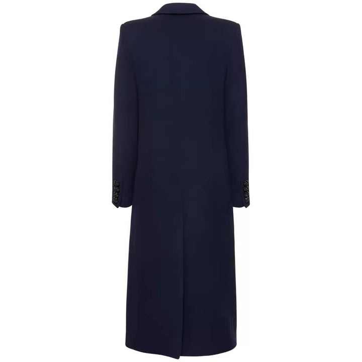 Women's Midi Length Single-Breasted Tailoring Coat with Narrow Lapels and Flap Pockets Mune Fashion