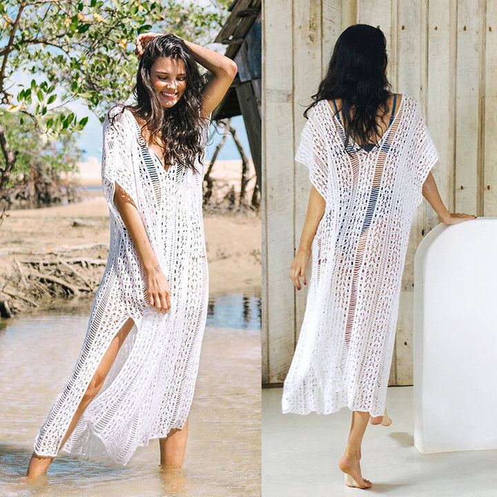 Women's airy crochet beach cover-up Mune Fashion