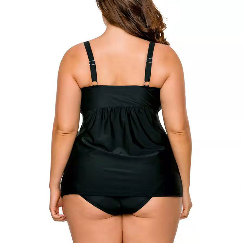 Women's tankini swimsuit with flattering cut and adjustable straps Mune Fashion