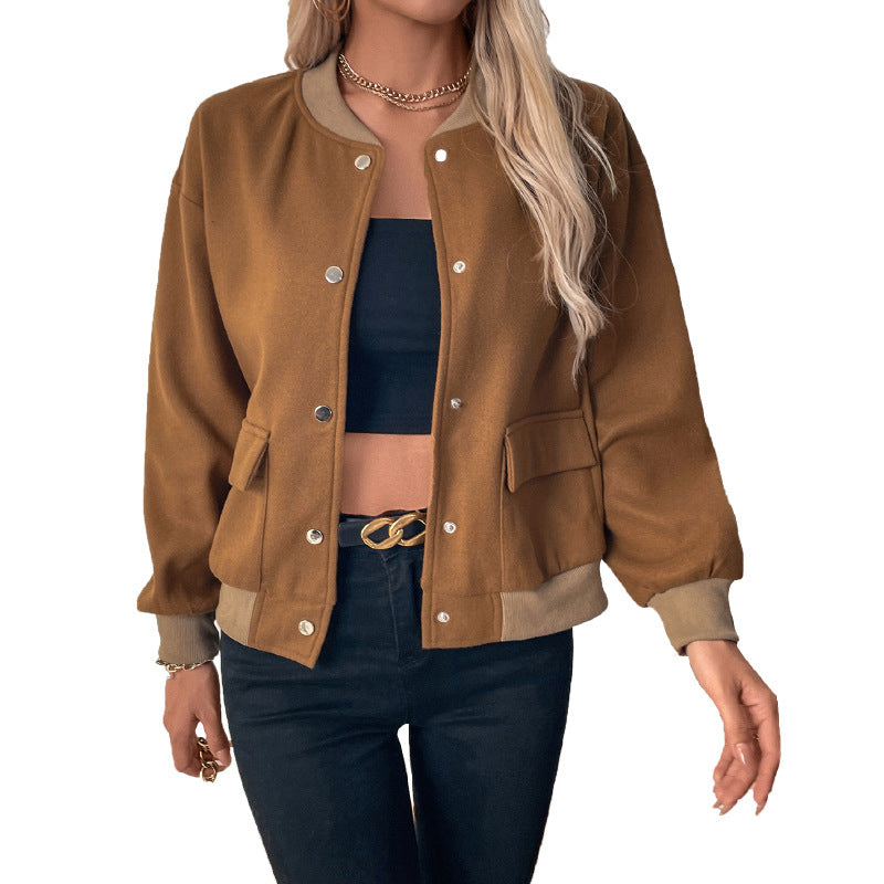 Women Casual Bomber Jacket Mune Fashion